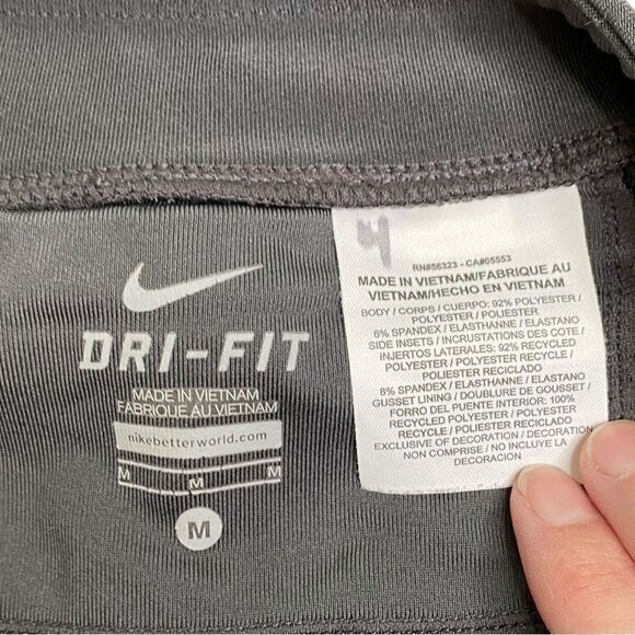 Nike Dri-Fit Running cropped Compression‎ size Medium - Picture 3 of 9